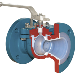 AZ Lined Reduced Bore One-Piece Ball Valve