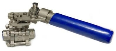 Arita DHOTB339 Ball Valve 3PCE Full Bore Ball Valve Lockable