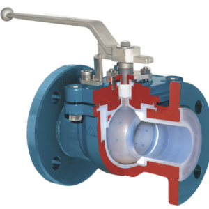 AZ Lined Full Bore One-Piece Ball Valve